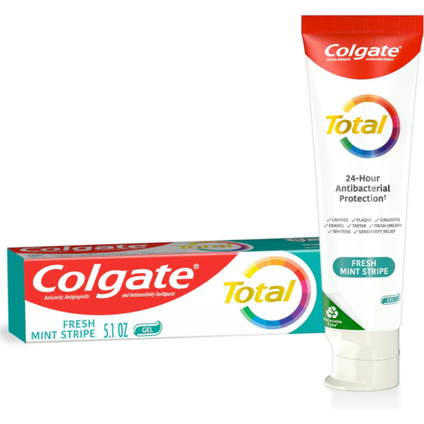Colgate Total Mint Stripe  5.1 Oz 1Ct