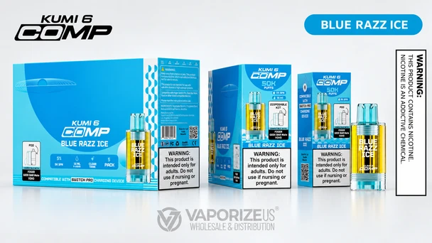 KUMI 6 COMP POD ( 5 PACK )