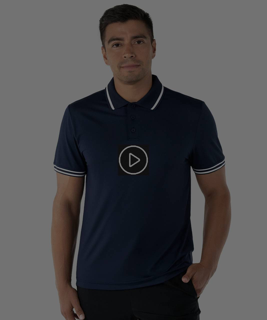 vidéo-produit2  en bleu marine