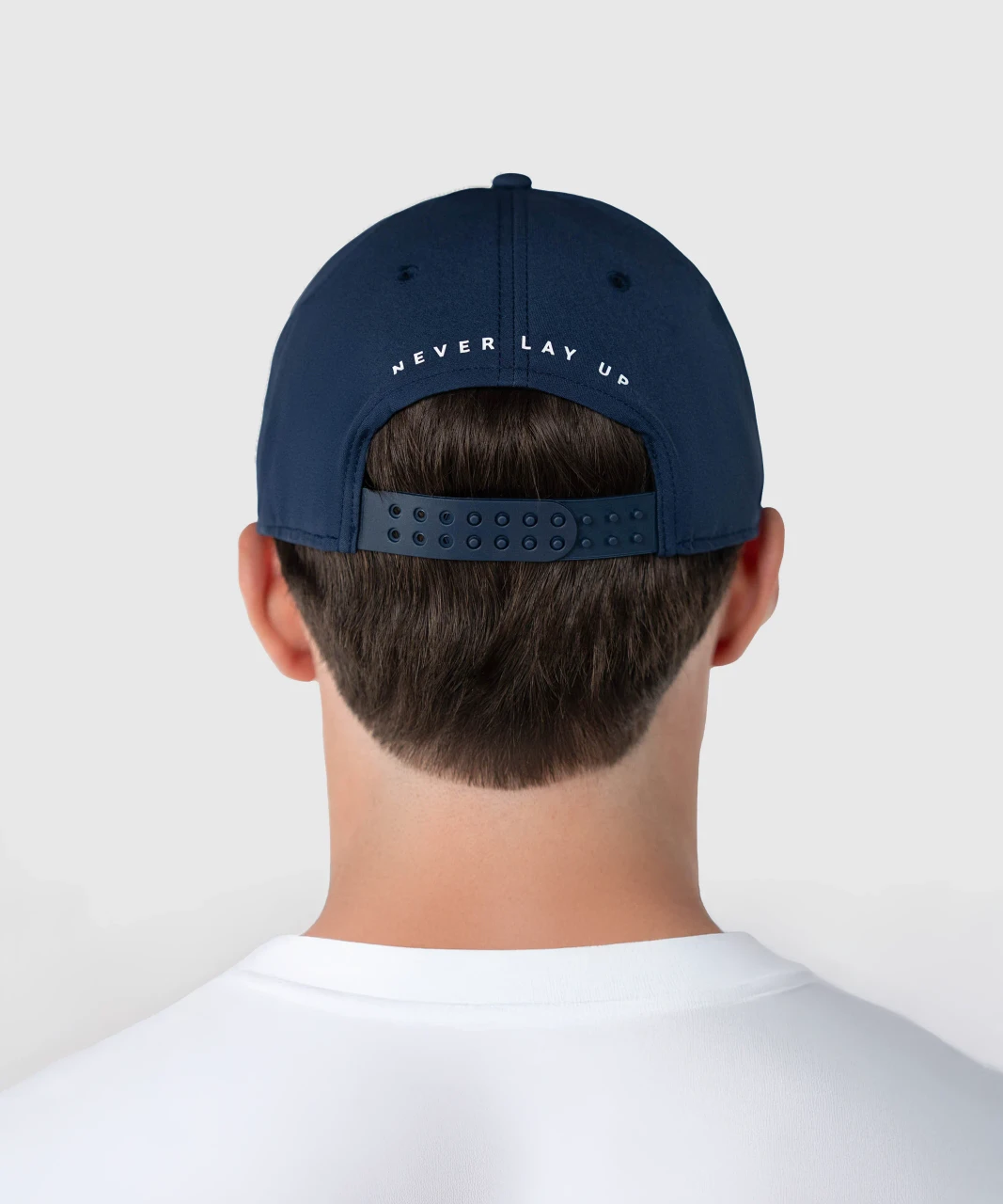 Method Snapback interior sweatband and construction, close-up view