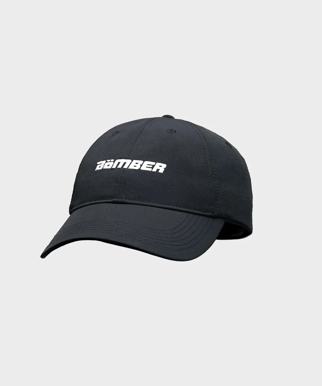 Radiance Hat, black performance training hat, front view