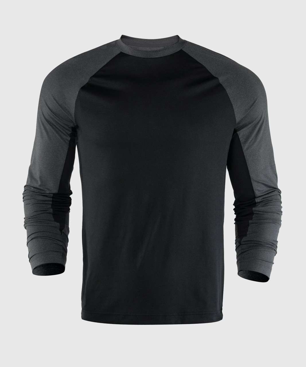 Power LS T-Shirt Black/Black Heather umen