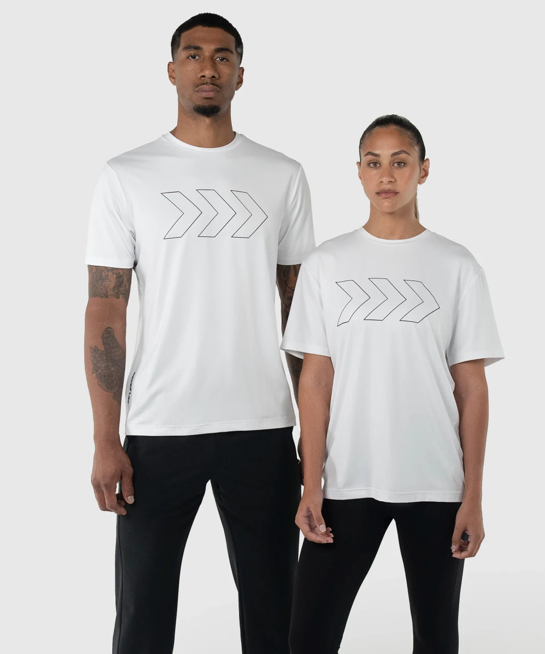 Surge T-Shirt unisex white front view