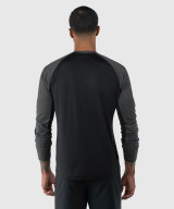 Power LS T-Shirt Black/Black Heather umen