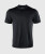 Men’s lightweight HydrApex™ performance polo front view in black