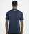 Core MB Polo men's navy performance polo, back view