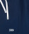 Focus Active Short navy drawstring waistband detail, close-up view