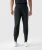 Triumph Jogger, men's black performance joggers, back view