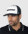 Method Snapback worn by male model, front view