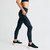 BE Fearless Legging, women's prism black leggings, close-up crop view