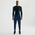 Surpass Pant, men's navy jogger pants, standing front view