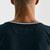 Pivot CC Tank, men's black performance tank, close-up of ribbed neckline detail