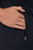 Momentum Active Short, black performance shorts with side pocket, close-up view