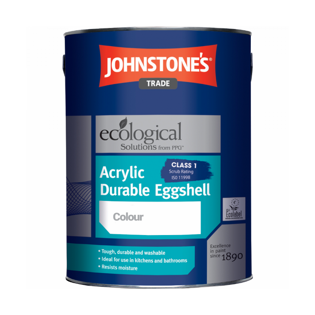 Johnstones Acrylic Durable Eggshell 2.5L Colour