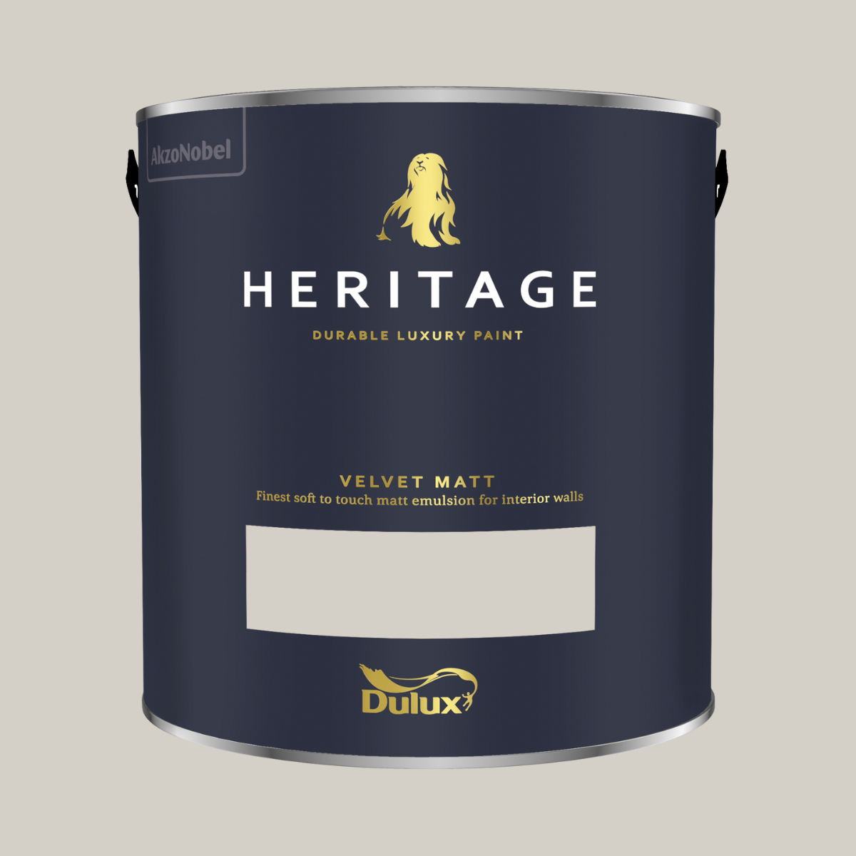Dulux Heritage Velvet Matt Quartz Grey Next Day Delivery