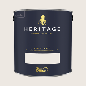 Dulux Heritage Velvet Matt Linen White