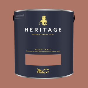 Dulux Heritage Velvet Matt Red Sand