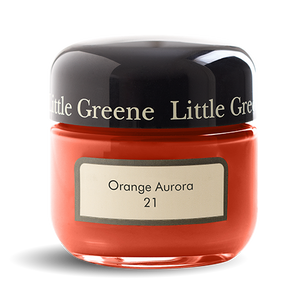 Little Greene Sample Pot Sample Orange Aurora 21 D