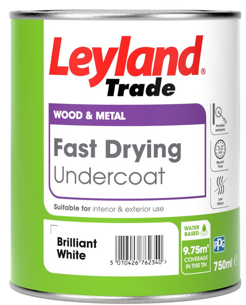 Leyland Fast Drying Undercoat Brilliant White