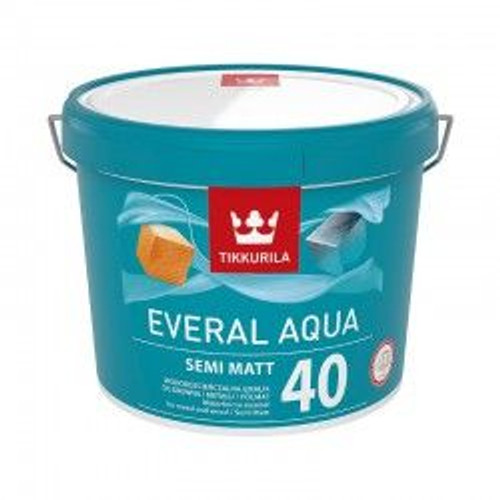 Tikkurila Everal Aqua Semi Matt 40 Colour