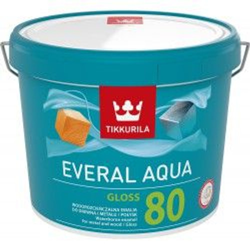 Tikkurila Everal Aqua Gloss 80 Colour