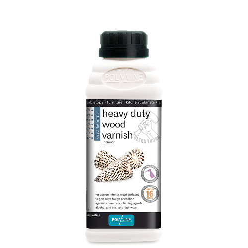 Polyvine 500Ml Dead Flat Heavy Duty Wood Varnish