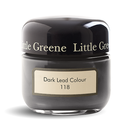 Little Greene Sample Pot Sample Dark Lead Colour 118 D