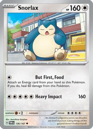 Snorlax (PTCG-TWM) (#136/167)