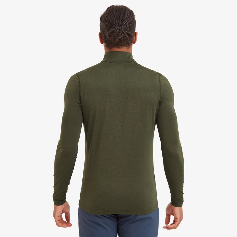 Montane Men's Dart XT Zip Neck Thermal Base Layer - Recycled Apex