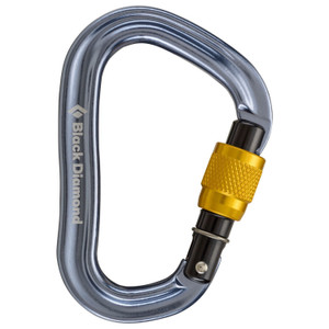 BLACK DIAMOND VAPORLOCK SCREWGATE CARABINER BLACK DIAMOND VAPORLOCK SCREWGATE CARABINER