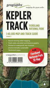Geographx Great Walks of NZ Map Geographx Great Walks of NZ Map
