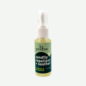 Goodbye Sandfly Bug Repellent + Soother 50ml nz Goodbye Sandfly Bug Repellent + Soother 50ml nz