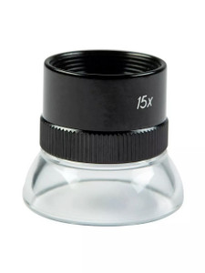 BCA 15x Magnifying Loupe snow study glass nz