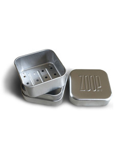 Zoop 3 Piece Adventure Soap Tin - Recycled Aluminium nz