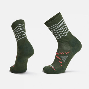 LeBent Terra Light Targeted Cushion 3/4 Crew Trail Sock LeBent Terra Light Targeted Cushion 3/4 Crew Trail Sock