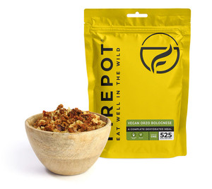 Firepot Vegan Orzo Bolognese - Regular Serving dehydrated meal nz Firepot Vegan Orzo Bolognese - Regular Serving dehydrated meal nz