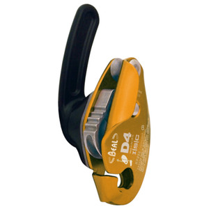 BEAL D4 yellow auto locking climbing descender nz BEAL D4 yellow auto locking climbing descender nz