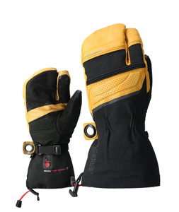 Lenz Heat Glove 8.0 Finger Cap Lobster Unisex black yellow nz Lenz Heat Glove 8.0 Finger Cap Lobster Unisex black yellow nz