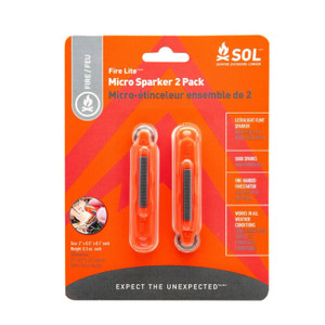 SOL Fire Lite Micro Sparker - 2pk