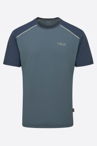 Rab Force Tee Orion Blue - Tempest Blue nz