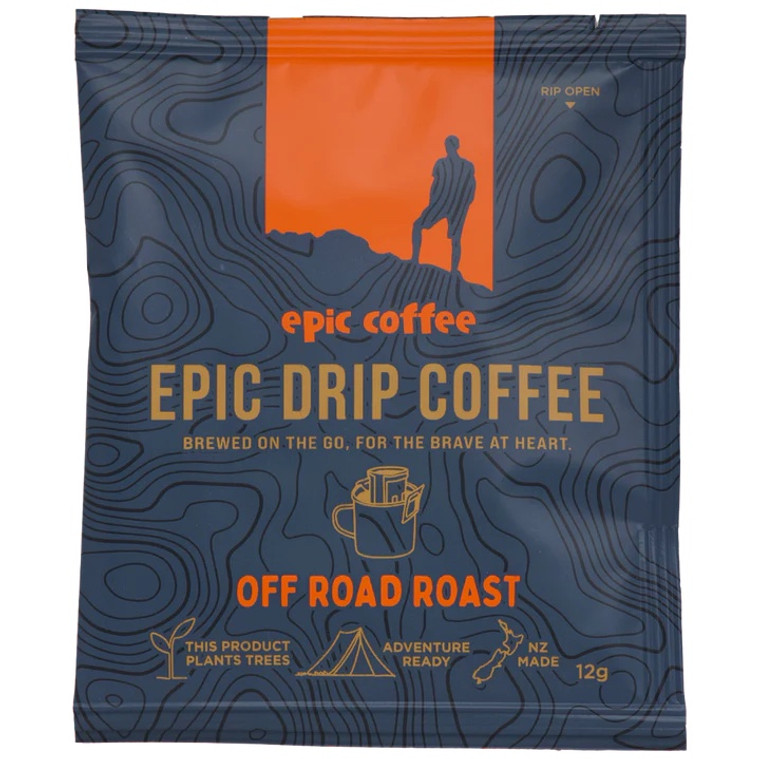 Epic Coffee Drip Filters - Single off road roast nz