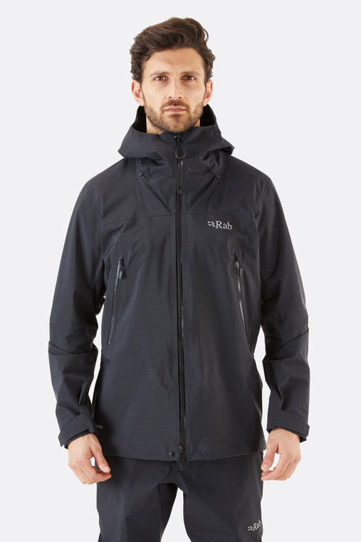 Rab Kangri GTX Jacket black rain waterproof jacket nz