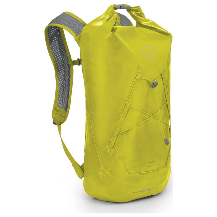 OSPREY TRANSPORTER ROLL TOP WP 18 lemongrass yellow waterproof backpack nz