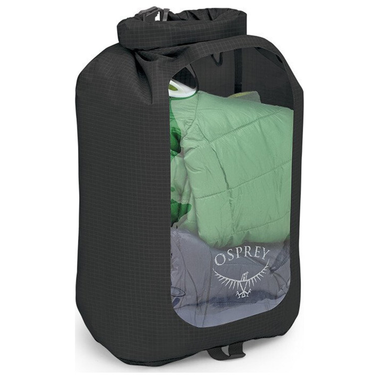 OSPREY DRYSACK 12L W/WINDOW black nz