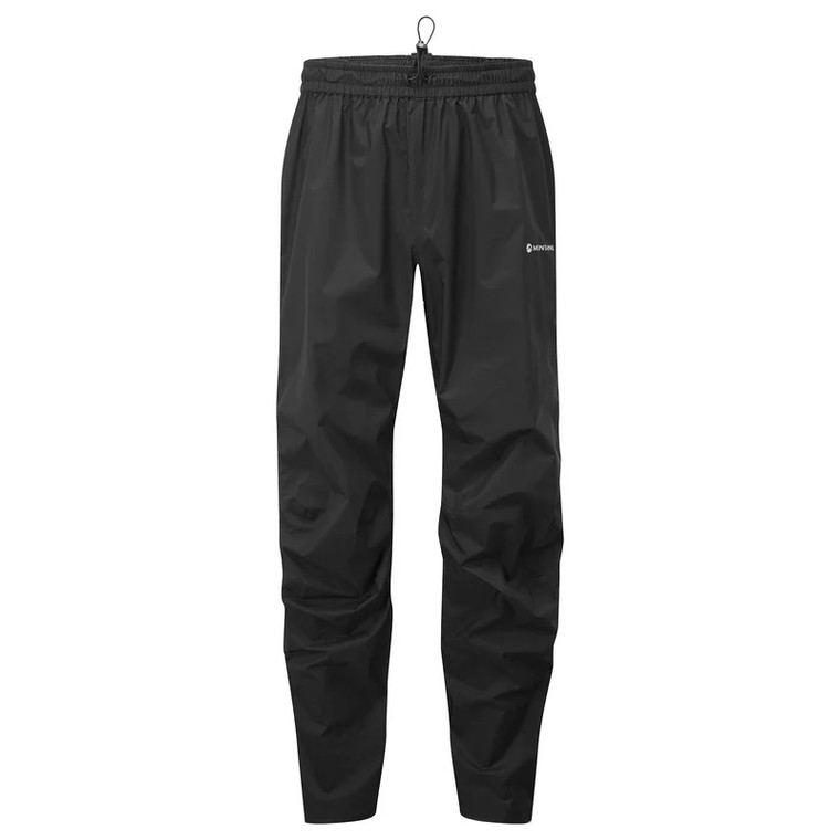 Montane Spirit Lite Pants - Regular Leg black waterproof over pant nz