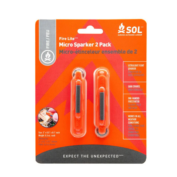 SOL Fire Lite Micro Sparker - 2pk nz