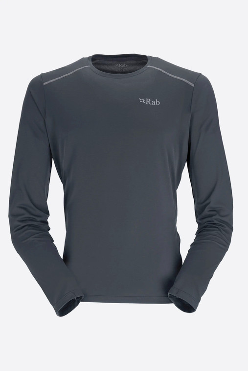 Rab Force LS Tee beluga nz