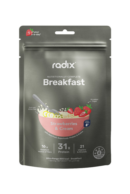 Radix - Ultra 800 Dairy Breakfast - Strawberries & Cream