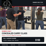 Women's Only Illinois Concealed Carry Course