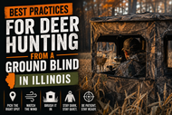 Best Practices for Deer Hunting from a Ground Blind in Illinois